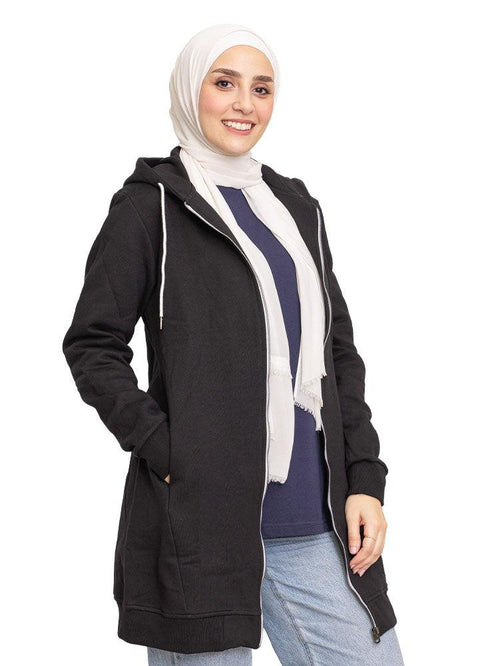 Black SW - Maxi Zipper - Khotwh